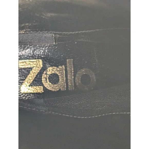 VTG Zalo Multicolor Leather Fringe Cowboy Boots 6.5 Western Boho Festival Art